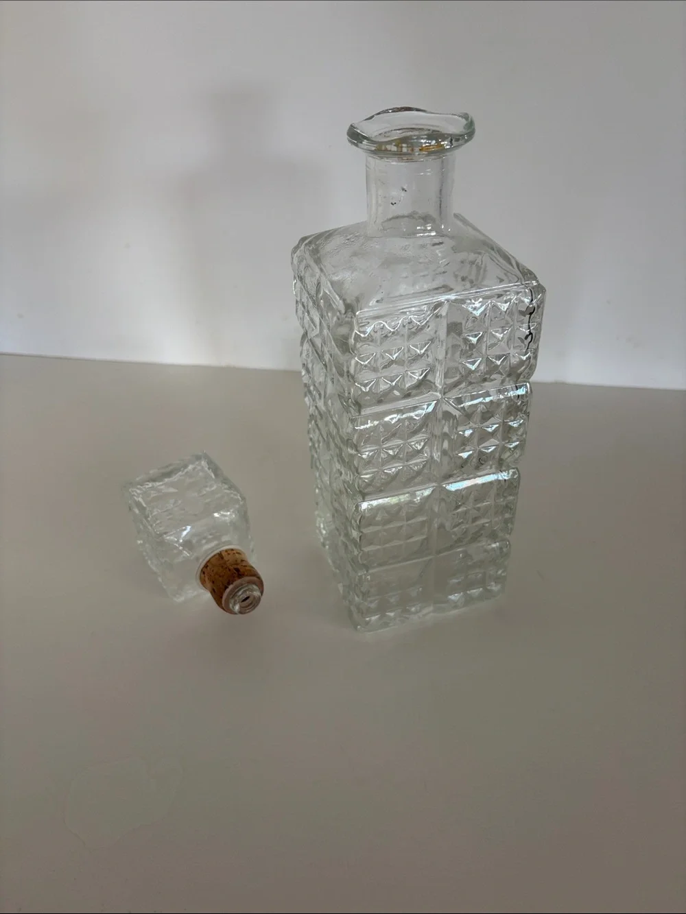 MCM Crystal Liquor Decanter